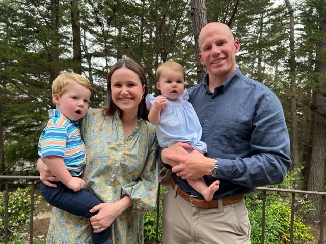 After meeting with Richardson, the Schneiders walked away feeling the best they ever had about their future. (Photo courtesy of Kelsey Schneider)